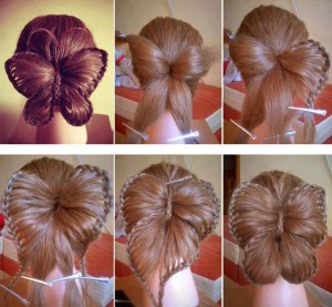 Coafura tip fluture amazing-butterfly-hairstyle