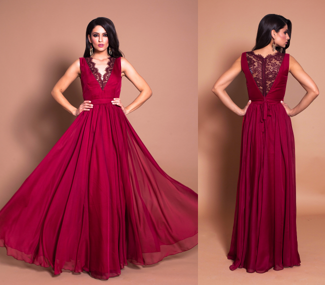 Rochie Sara Bordo